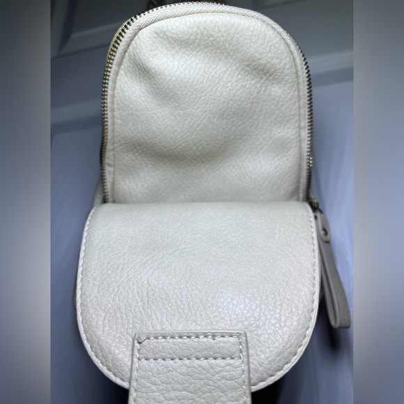 Urban Expressions | Textured Crossbody Sling Bag | Faux Leather | Adjustable - Picture 10 of 13